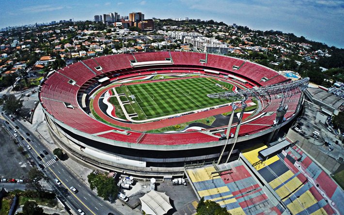 Image of stadium's Morumbi from São Paulo, Brazil